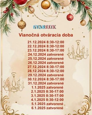 Elampysk #svietidla #starluxdunajskastreda #otvorené #medzisviatkami